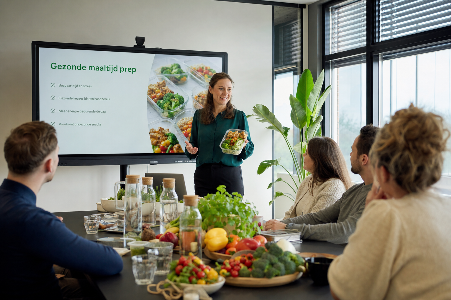 Washrefine nutrition workshop in progress